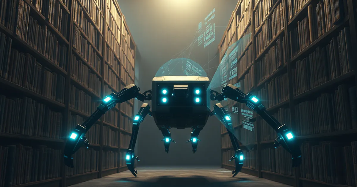 Meta Roboter dursucht Bücher